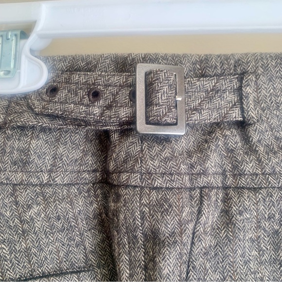 Marc O'Polo Tweed gray & brown dress shorts size German 36/ US 6 EUC - Picture 5 of 8